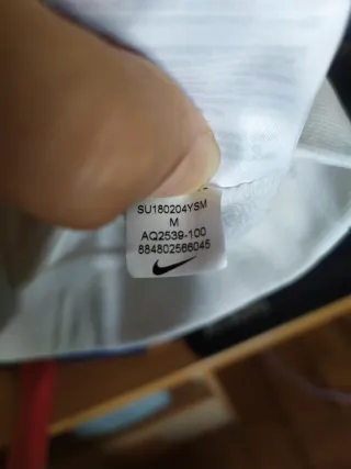 Sudadera con gorro Nike Air Blanca