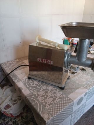 Picadora de carne industrial Capeli