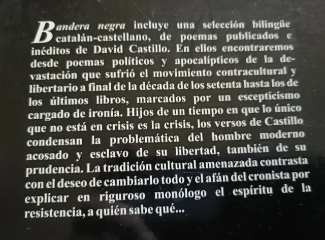 Bandera Negra: Antología Personal - David Castillo