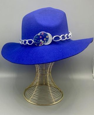 SOMBRERO TIPO PANAMÁ AZULON