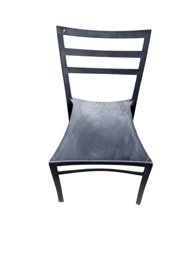 Silla Hostelería Exterior Negra