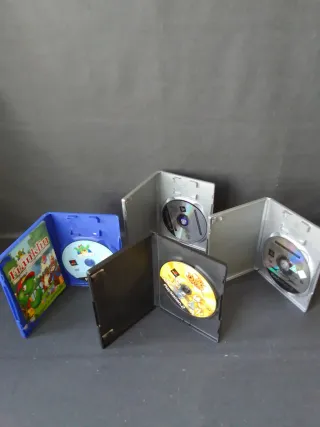 4 Juegos PS2: Jak, Ice Age 2, Franklin, Harry Pott