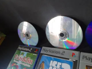 4 Juegos PS2: Jak, Ice Age 2, Franklin, Harry Pott