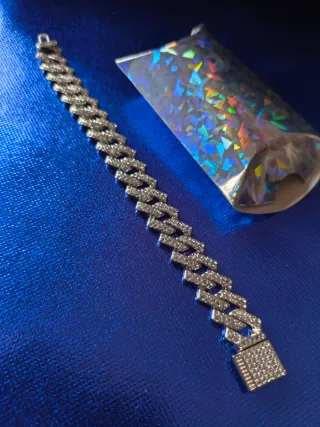 Pulsera eslabones con Circonitas