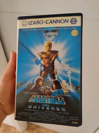 Masters del Universo VHS 1987 Edición Videoclub
