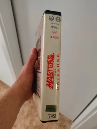 Masters del Universo VHS 1987 Edición Videoclub
