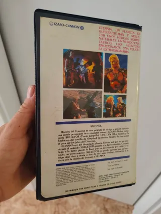 Masters del Universo VHS 1987 Edición Videoclub