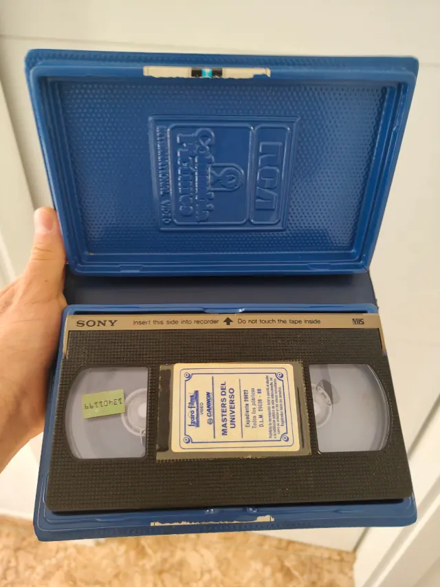 Masters del Universo VHS 1987 Edición Videoclub