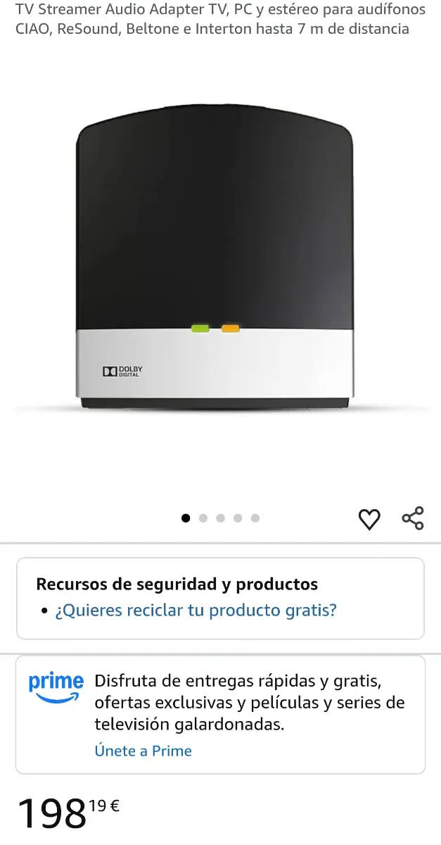 Transmisor Resound TV Streamer 2