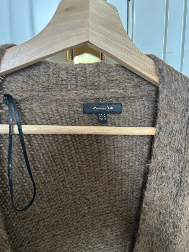 Cárdigan Marrón Mujer