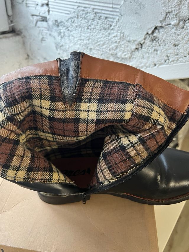 Stivali uomo moto neri fibbie