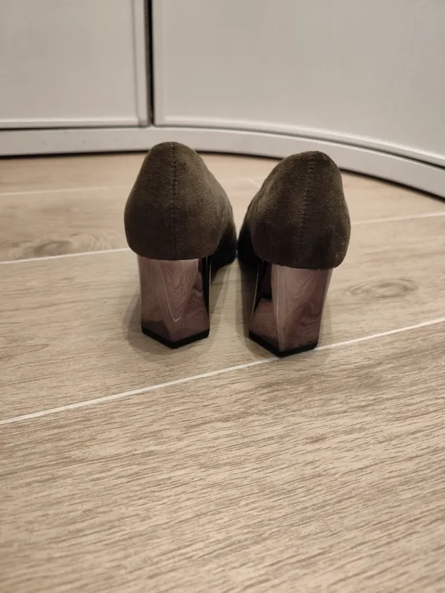 Zapatos de tacón Marypaz verde talla 39