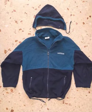 Pile Adidas uomo turchese e blu