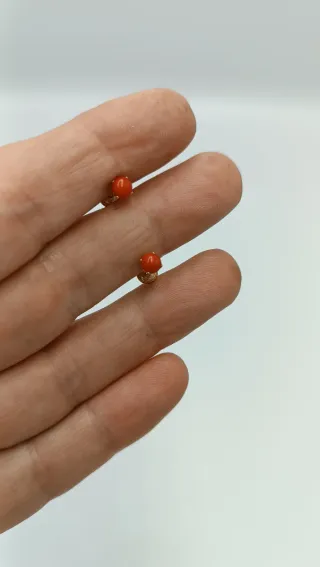 Pendientes de oro de 18kt.