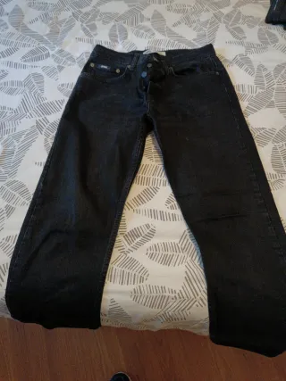 Pantalón Zara Negro Hombre Talla 38