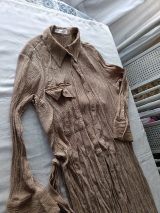 Vestido MNG Beige Talla L