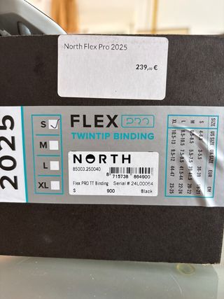 North Flex Pro Footstraps