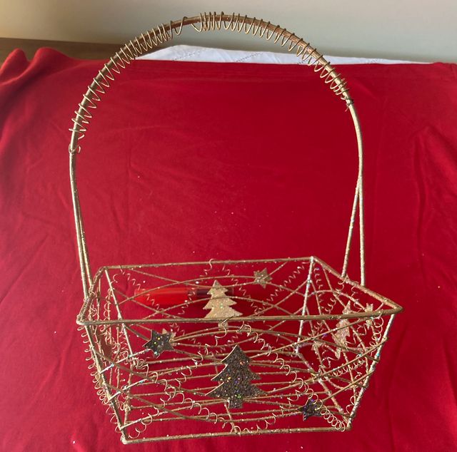 Cestino portadolci per natale