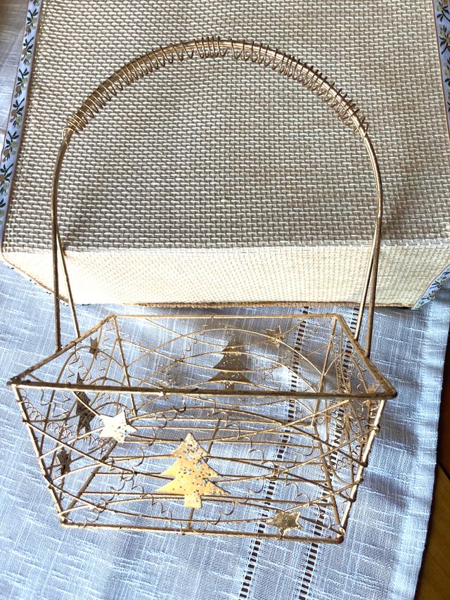 Cestino portadolci per natale