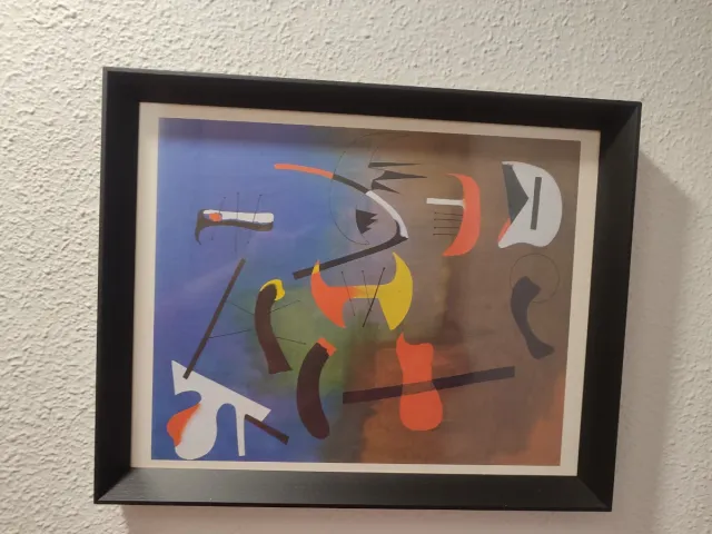 Cuadro abstracto moderno