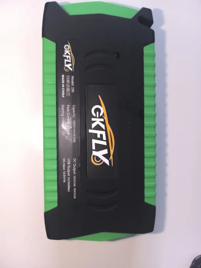 Arrancador Coche GKFLY 18000mAh 3000A 12V