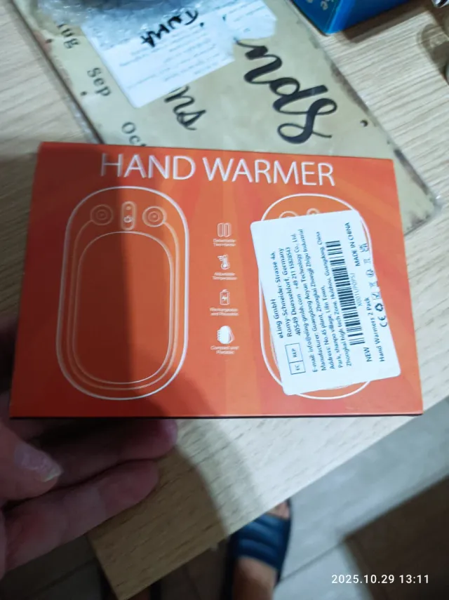 Calentador de manos Aoyun Naranja