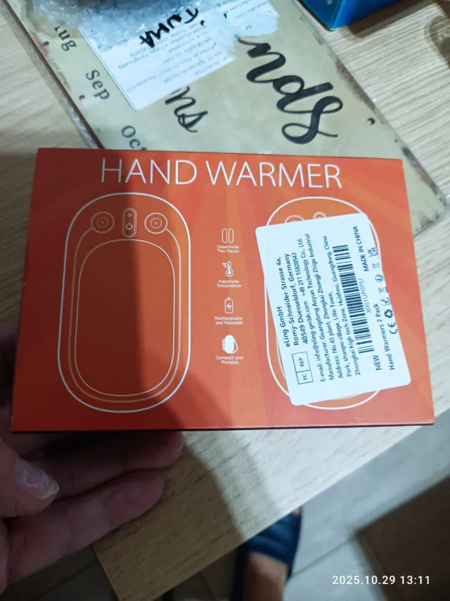 Calentador de manos Aoyun Naranja