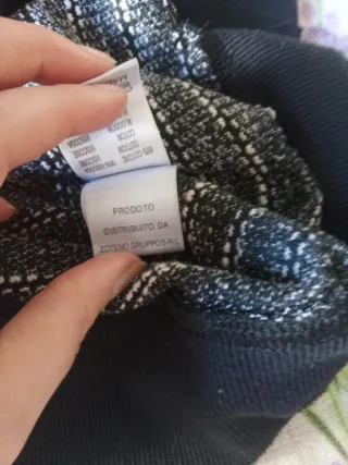 Felpa da uomo aperta cotone grigio/nera