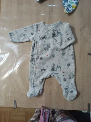 Pijama bebé coches manga larga