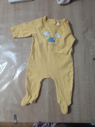 Pijama bebé coches manga larga