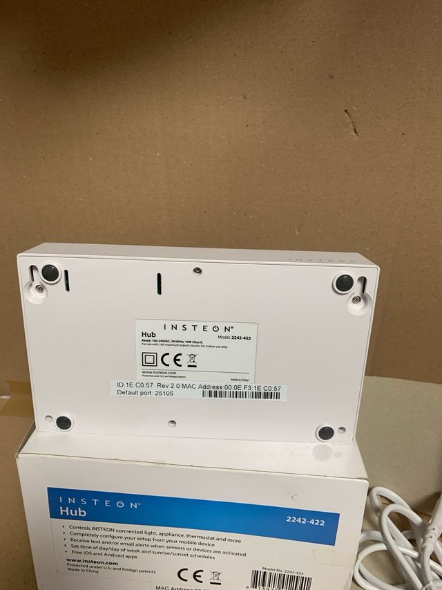 Insteon Hub 2242-422