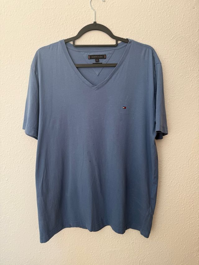 Camisa Tommy Hilfiger Azul Talla XXL