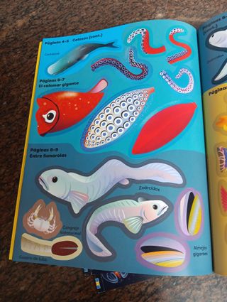 5 libros de pegatinas