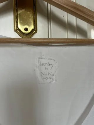 Blusa blanca manga larga fina