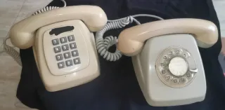 Teléfono antiguo con marcador de teclas Citesa