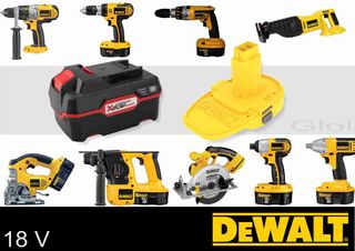 Adaptador Parkside X20 a Dewalt 18V