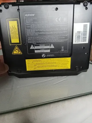 Pantalla DVD Portátil Axion 7 DivX MP3,con mando
