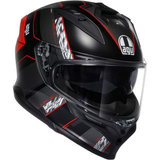 ¡15%DTO! AGV CASCO K7 E2206 KYBER BLACK/RED MATT