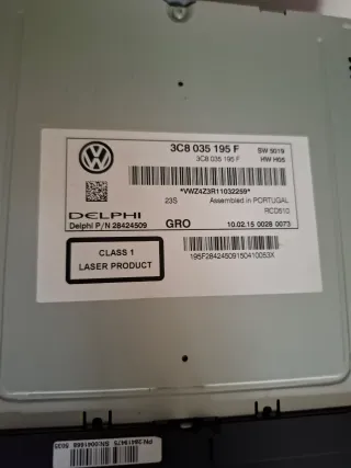 Radio Coche Tiguan 2015