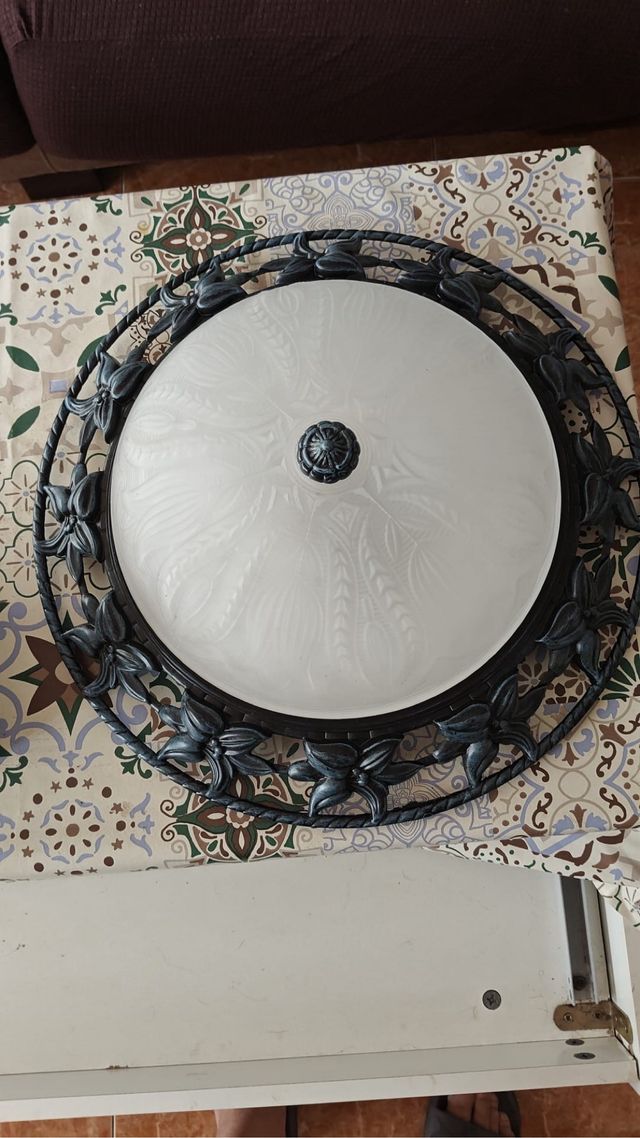 Lámpara de forja 44cm