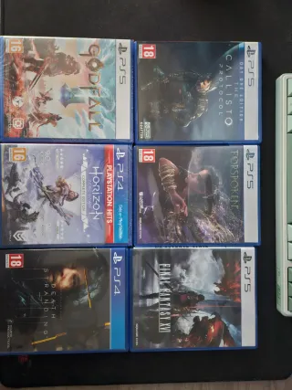 Lote Juegos PS5: Godfall, Forspoken, etc