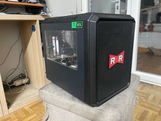 Ordenador I7 12700f Negro y Rojo