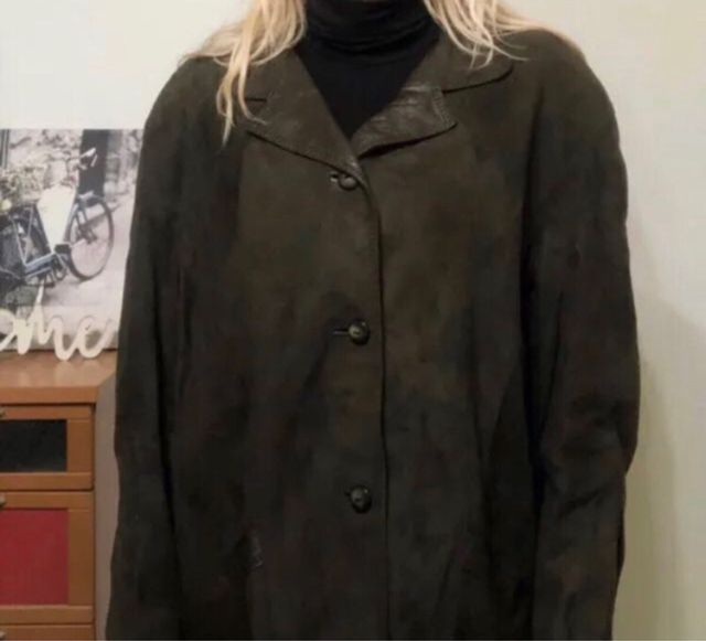 Abrigo de piel vintage Nuevo (Tara)