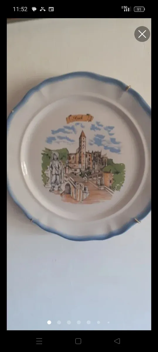 Lote vintage de porcelana