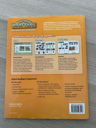 Libro 4 primaria Oxford Rooftops 4. Class Book