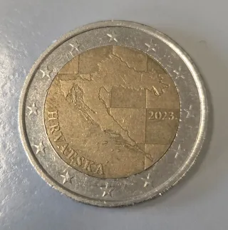 Croazia 2 euro - 2023 grado SPL