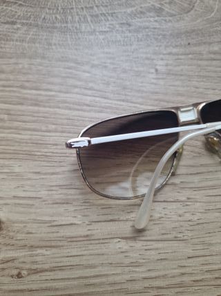 Gafas Lacoste Blanco Dorado