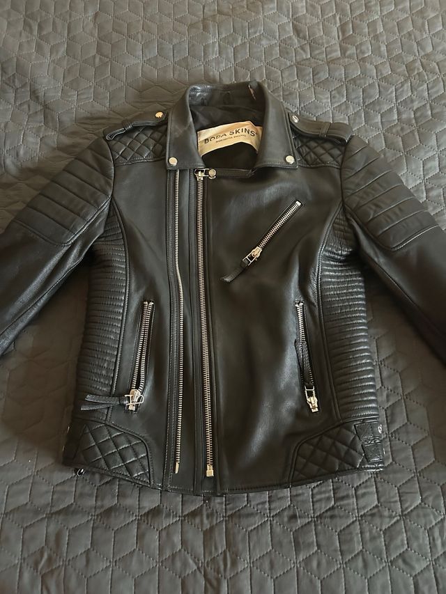 Cazadora Boda Skins Cuero Talla XS