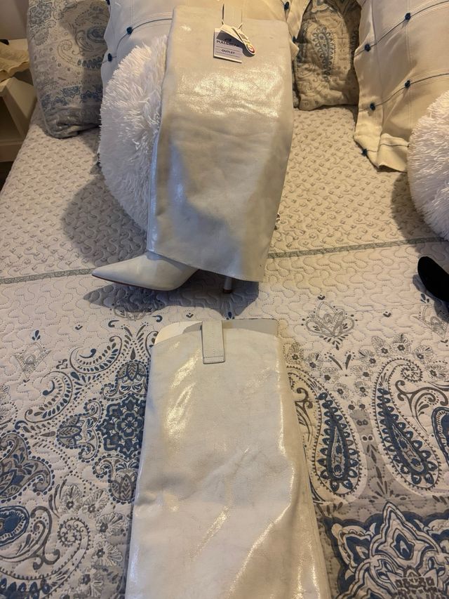 Botines Pull&Bear blancos