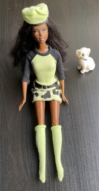 Barbie Christie Dalmata Spot Scene Mattel 2001